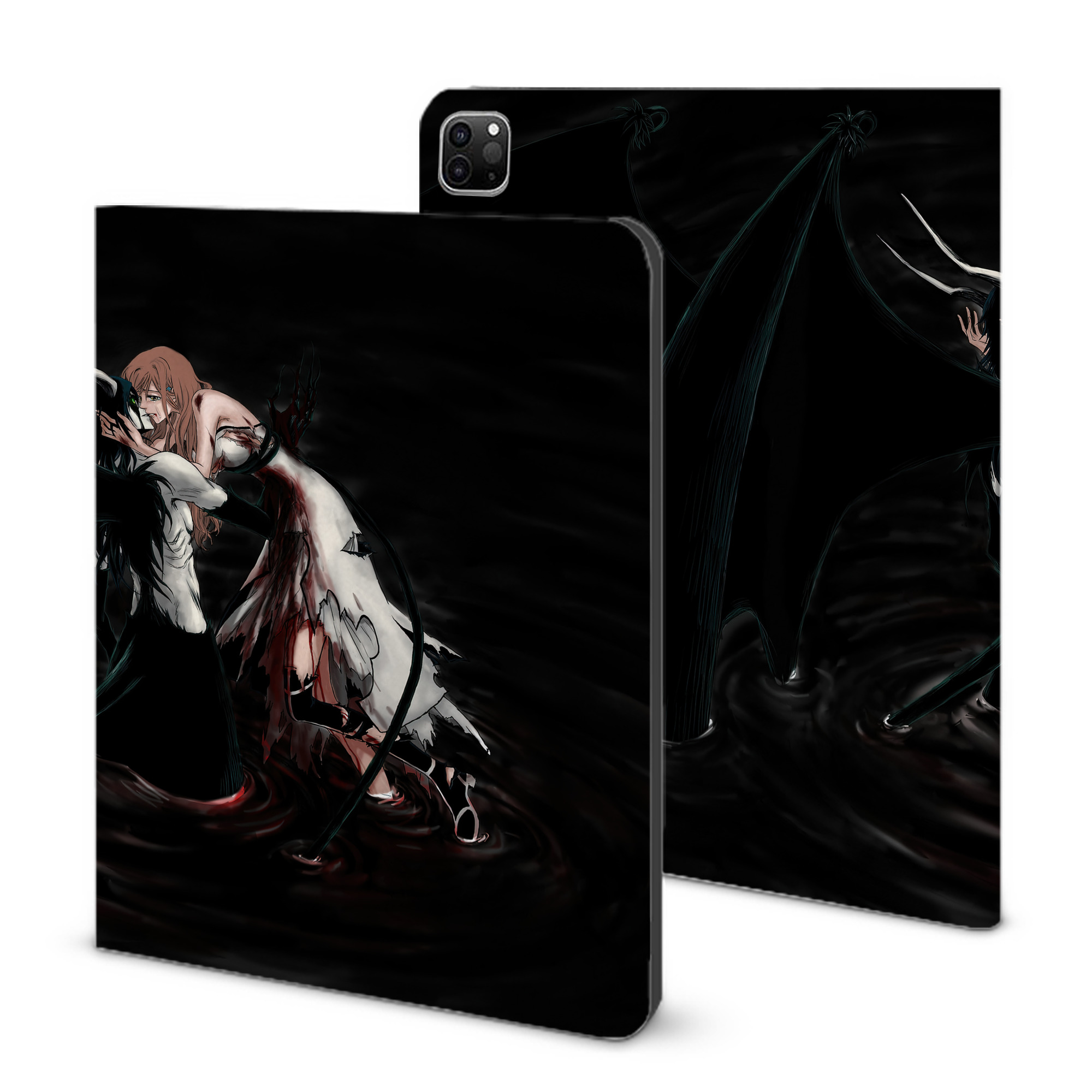 （画像用） ブリーチ BLEACH IPad ケース ブック型 PUレザー TPU 耐衝撃 軽量 薄型 ペン収納なし 全面保護 IPad 各モデル対応